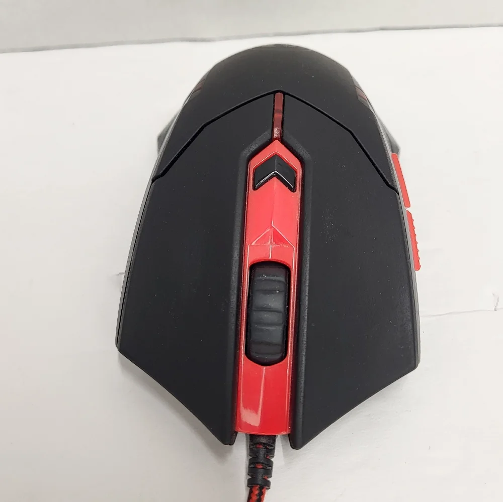 Red Dragon Wired USB LED Optical Gaming Mouse 3200 DPI - S101-3 Tested Gaming